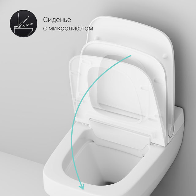 Унитаз-биде AM.PM Inspire V2.0 CCC50A1700SC подвесной с сиденьем Микролифт — изображение 10