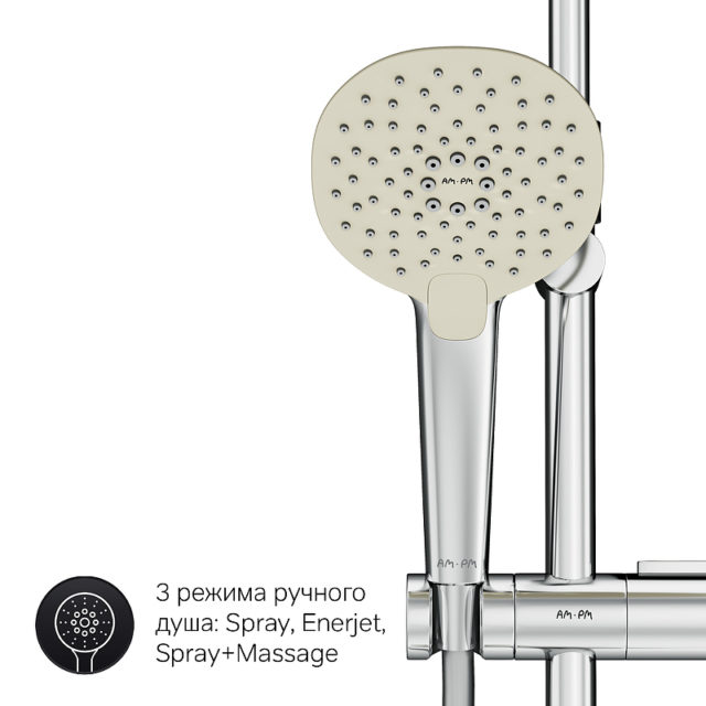 Душевая система AM.PM Spirit V2.0 F0770A100 Хром — изображение 11