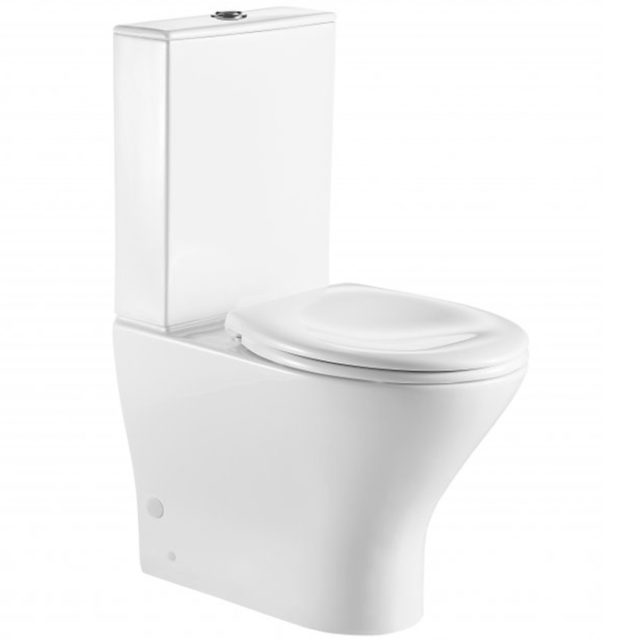 Унитаз компакт BelBagno Acqua BB340CPR  с бачком BB340T сиденьем BB2020SC