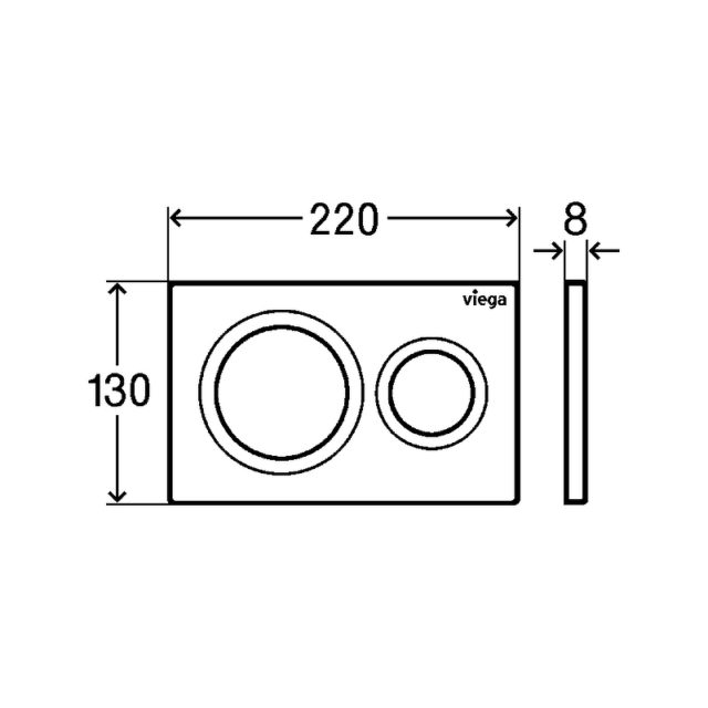 Комплект унитаза AM.PM Spirit FlashClean C701700WH+C707857WH с инсталляцией Viega Prevista Dry 792855 с сиденьем Микролифт и клавишей смыва Хром — изображение 17