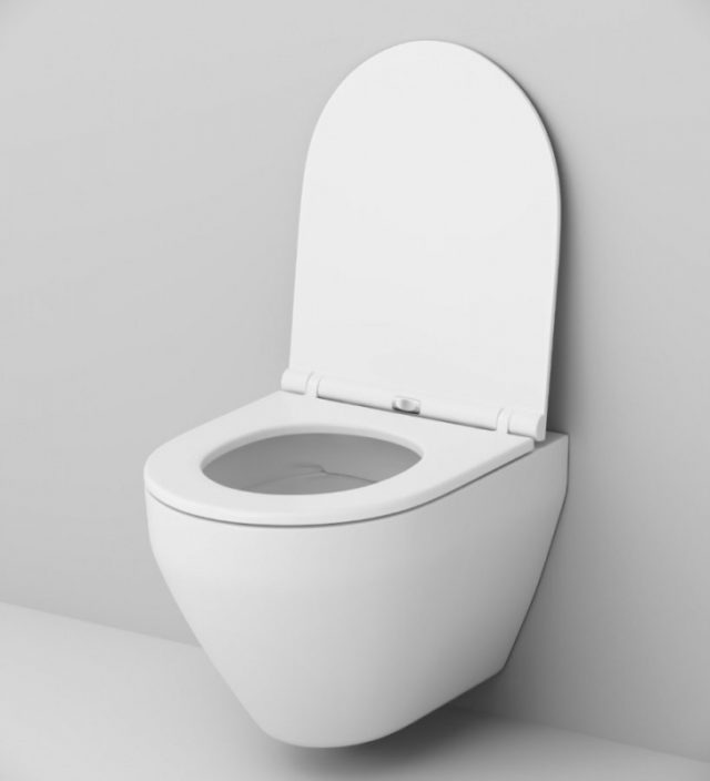 Комплект унитаза с инсталляцией AM.PM Spirit V2.0 FlashClean IS48051.701700 с сиденьем Микролифт и клавишей смыва Хром — изображение 5
