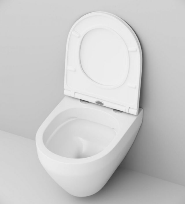 Комплект унитаза с инсталляцией AM.PM Spirit V2.0 FlashClean IS49051.701700 с сиденьем Микролифт и клавишей смыва Хром — изображение 5