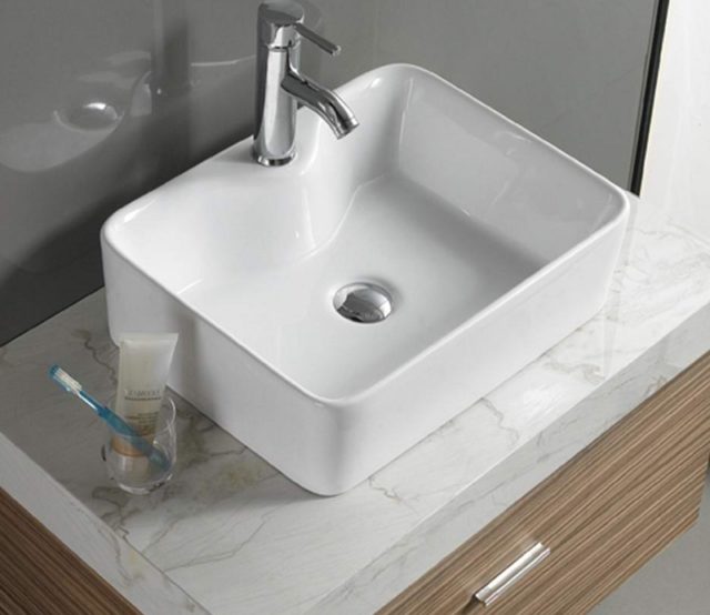 Раковина-чаша CeramaLux 48 7291 Белая — изображение 4