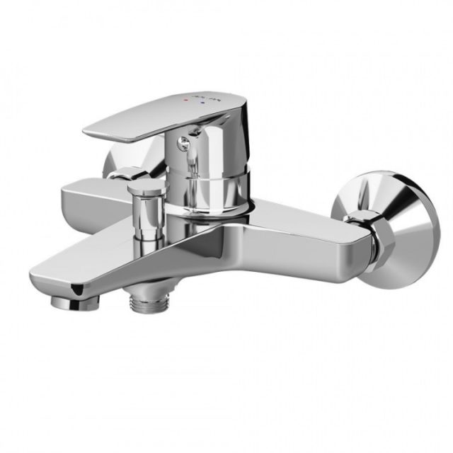 Комплект акриловой ванны со шторкой и душевой системой AM.PM Gem 150x70 W90ASET-150D3W5 без гидромассажа — изображение 5