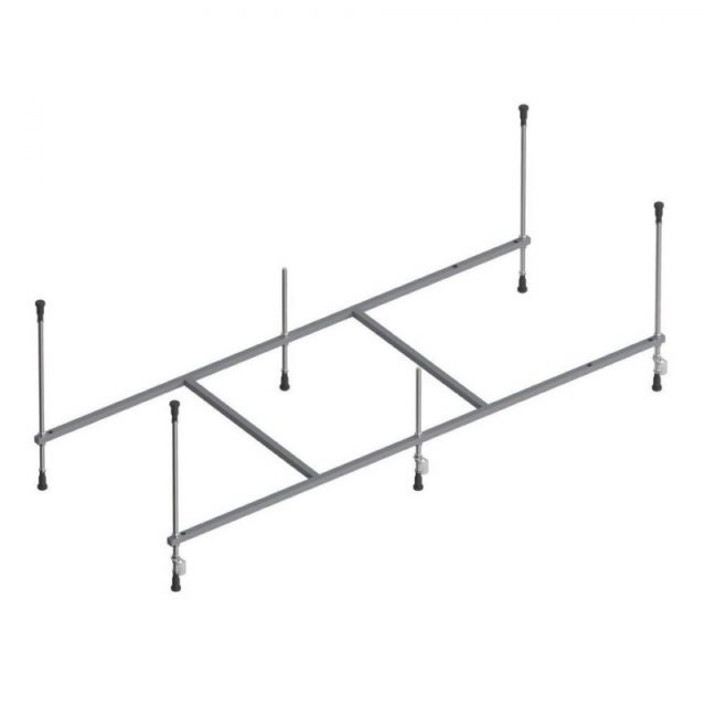 Комплект акриловой ванны со шторкой и душевой системой AM.PM Gem 170x70 W90ASET-170D8 без гидромассажа — изображение 7