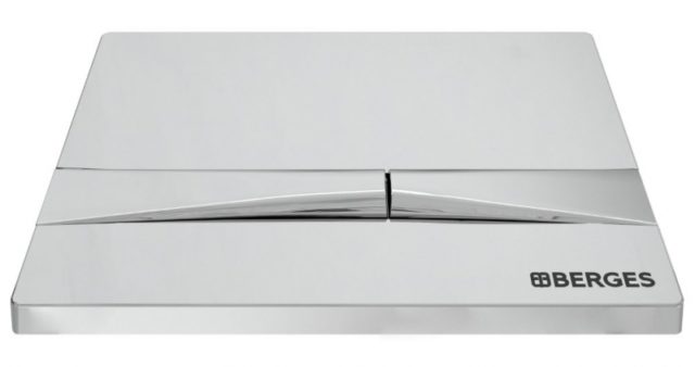Комплект унитаза с инсталляцией Berges Ego Rimless 047253 с сиденьем Микролифт и клавишей смыва Хром — изображение 5