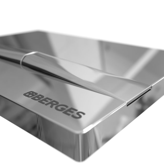 Комплект унитаза с инсталляцией Berges Ego Rimless 047253 с сиденьем Микролифт и клавишей смыва Хром — изображение 6