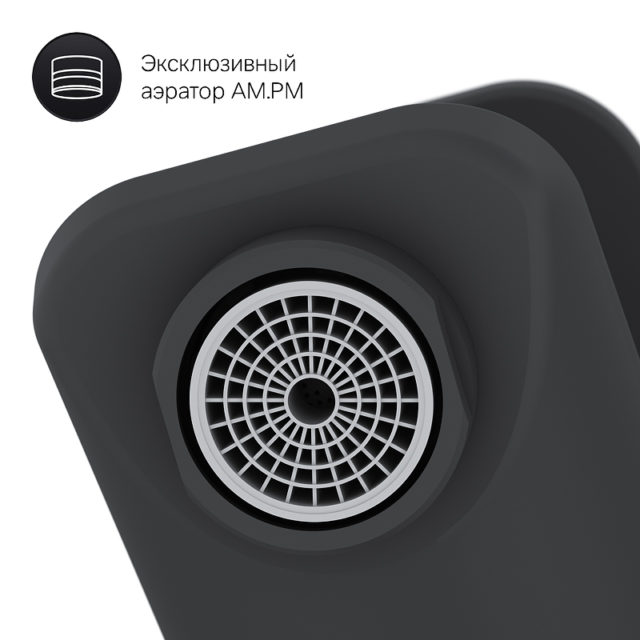 Смеситель для раковины AM.PM X-Joy F85A02122 Черный матовый — изображение 8