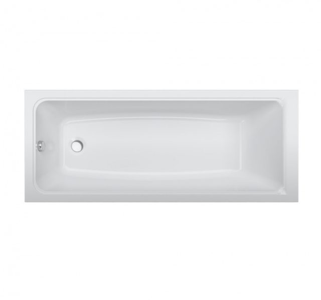 Комплект акриловой ванны со шторкой AM.PM Gem 170x70 W90ASET-170W90BS80CT без гидромассажа — изображение 2