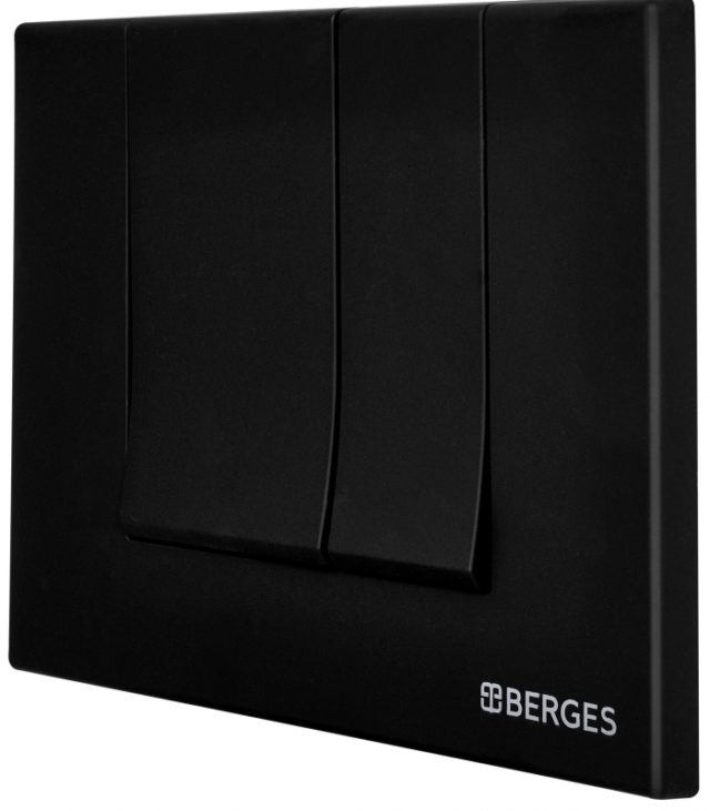 Комплект унитаза с инсталляцией Berges Floe Rimless 043230 с сиденьем Микролифт и Черной клавишей смыва — изображение 8