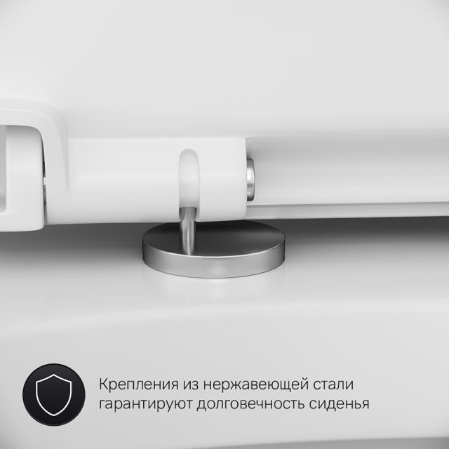 Комплект унитаза AM.PM Awe C111738SC с инсталляцией Geberit Duofix Plattenbau Delta UP100 458.125.21.1 с сиденьем Микролифт и клавишей смыва Хром — изображение 9