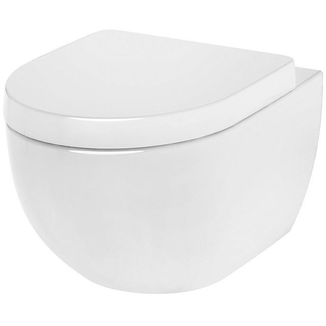 Комплект унитаза AM.PM Awe C111738SC с инсталляцией Geberit Duofix Delta UP100 458.124.21.1 с сиденьем Микролифт и клавишей смыва Хром — изображение 2