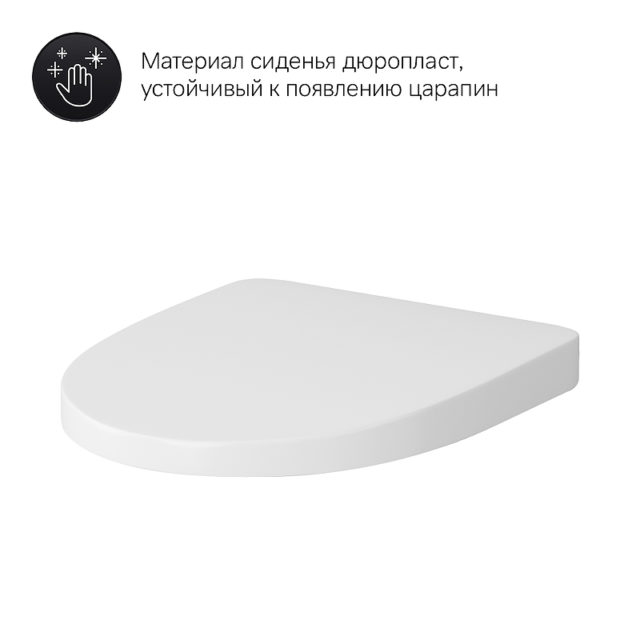 Комплект унитаза AM.PM Awe C111738SC с инсталляцией Geberit Duofix Delta UP100 458.124.21.1 с сиденьем Микролифт и клавишей смыва Хром — изображение 12