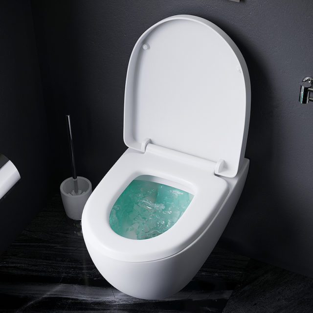 Комплект унитаза AM.PM Awe C111738SC с инсталляцией Geberit Duofix Delta UP100 458.124.21.1 с сиденьем Микролифт и клавишей смыва Хром — изображение 19