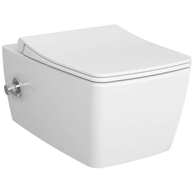 Унитаз биде Vitra Metropole 7672B003-1684 подвесной с сиденьем 122-003-009