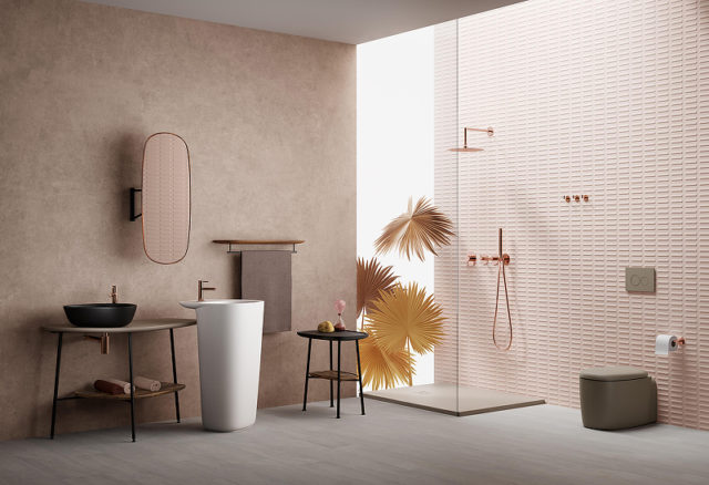 Душевой гарнитур Vitra Origin A4554326 Медь — изображение 2