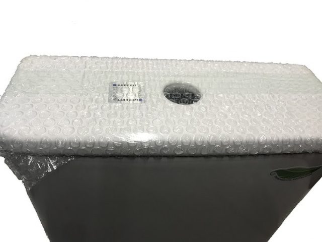 Унитаз компакт CeramaLux 1222A с бачком и сиденьем Микролифт — изображение 7