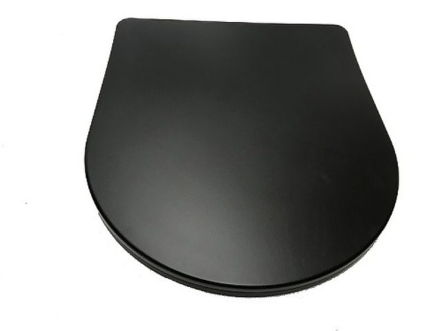 Комплект унитаза CeramaLux B2330-1MB с инсталляцией Berges Wasserhaus Novum L5 040215 с сиденьем Микролифт и Черной матовой клавишей смыва — изображение 4