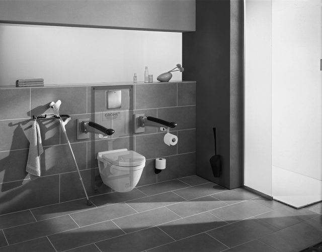 Комплект унитаза AM.PM Awe C111738SC с инсталляцией Grohe Rapid SL 38775001 с сиденьем Микролифт и клавишей смыва Хром — изображение 17