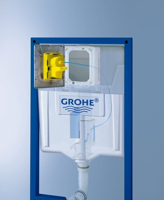 Комплект унитаза AM.PM Awe C111738SC с инсталляцией Grohe Rapid SL 38775001 с сиденьем Микролифт и клавишей смыва Хром — изображение 25