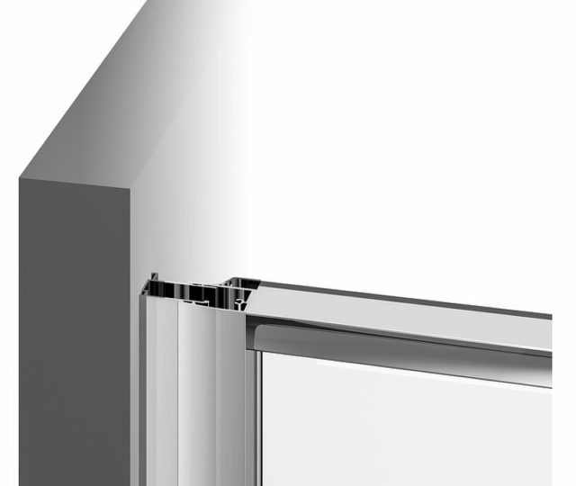 Душевая дверь Ravak Pivot PDOP1-90 03G70300Z1 профиль Черный стекло Transparent — изображение 3