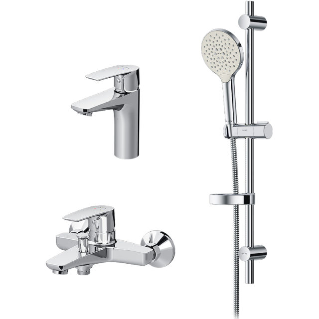 Комплект смесителей AM.PM Gem F40990A00 Хром