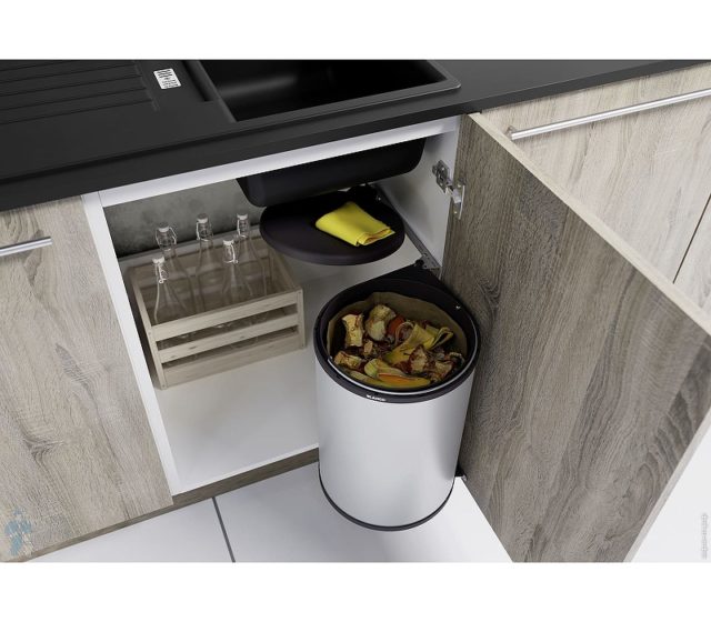 Ведро для мусора Blanco Singolo XL 526377 Серое — изображение 2