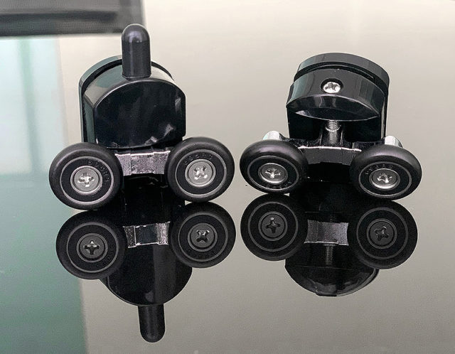 Душевой уголок Abber Schwarzer Diamant 90х170 AG30170B-S90B профиль Черный стекло прозрачное — изображение 4