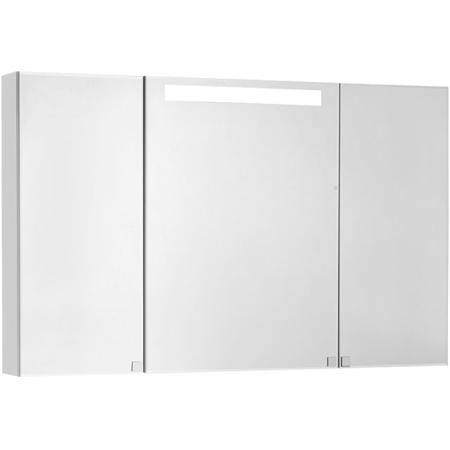 Зеркальный шкаф Aquaton Мадрид 120 1A113402MA010 с подсветкой Белый