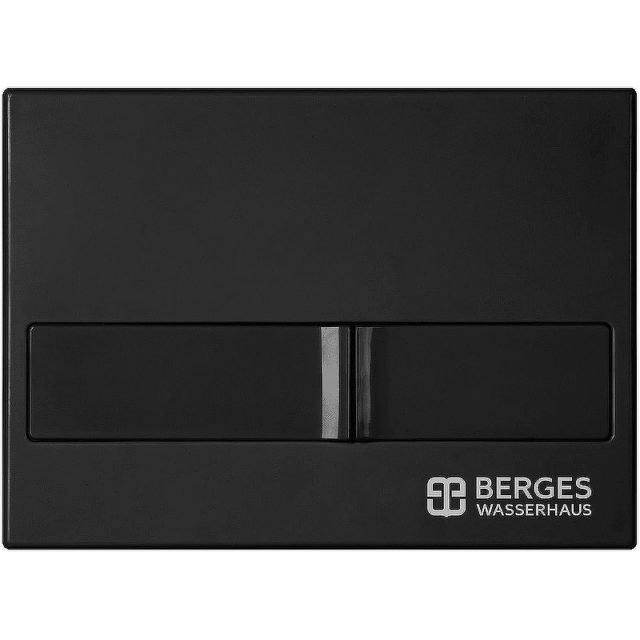 Комплект унитаза CeramaLux 2198 с инсталляцией Berges Wasserhaus Novum L5 040215 с сиденьем Микролифт и Черной матовой клавишей смыва — изображение 5