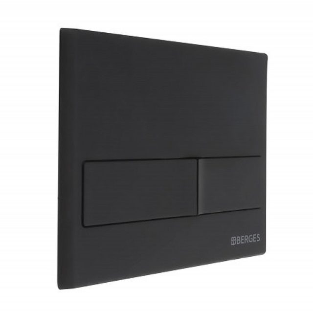 Комплект унитаза CeramaLux 2198 с инсталляцией Berges Wasserhaus Novum L5 040215 с сиденьем Микролифт и Черной матовой клавишей смыва — изображение 6