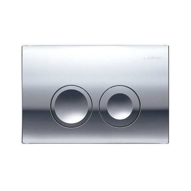 Комплект унитаза CeramaLux 2198 с инсталляцией Geberit Duofix Delta UP100 458.124.21.1 с сиденьем Микролифт и клавишей смыва Хром глянцевый — изображение 5