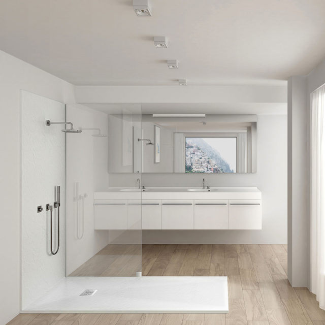 Душевой поддон из искусственного камня Vincea 120x80 VST-4SR8012W+Сифон для поддонов Vsph-D132 Белый матовый — изображение 3
