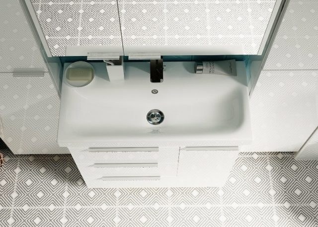 Тумба под раковину 1MarKa Gaula 80Н У92516 White — изображение 6