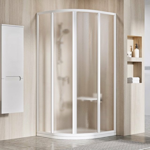 Душевой уголок Ravak Supernova SKCP4-90 90x90 3117O102ZG профиль Белый стекло Grape — изображение 2