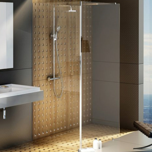 Душевая перегородка Ravak ST Walk-In Corner 110х80 GW1CD4C00Z1 профиль Хром стекло Transparent — изображение 3