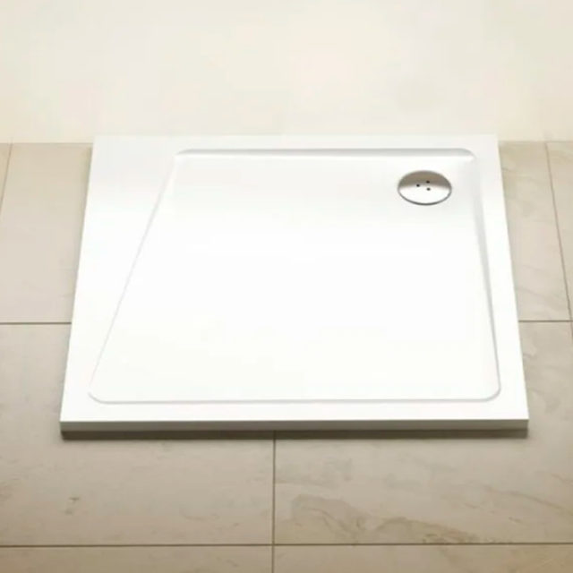 Душевой поддон из искусственного камня Ravak 10° Gigant Pro 100x80 XA05A40101L Белый — изображение 2