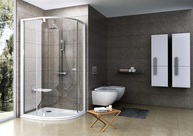 Душевой уголок Ravak Pivot PSKK3 80x80 37644101Z1 профиль Белый стекло Transparent — изображение 3