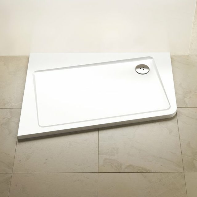 Душевой поддон из искусственного камня Ravak 10° Gigant Pro 120x90 XA05G70101L Белый — изображение 2