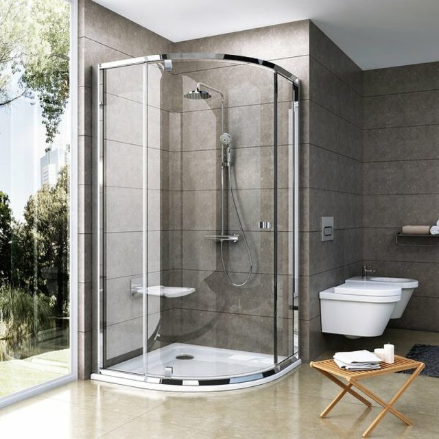 Душевой уголок Ravak Pivot PSKK3 90x90 37677C00Z1 профиль Хром стекло Transparent — изображение 2