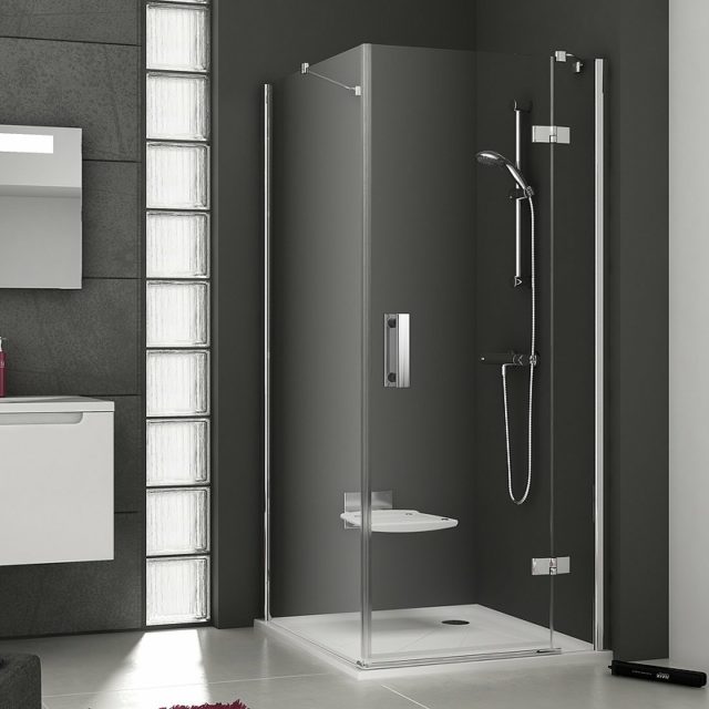 Душевая стенка Ravak SmartLine SMPS-100 R 9SPA0A00Z1 профиль Хром стекло Transparent — изображение 2