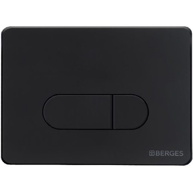 Комплект унитаза CeramaLux 2198 с инсталляцией Berges Wasserhaus Novum D5 040235 с сиденьем Микролифт и Черной матовой клавишей смыва — изображение 7