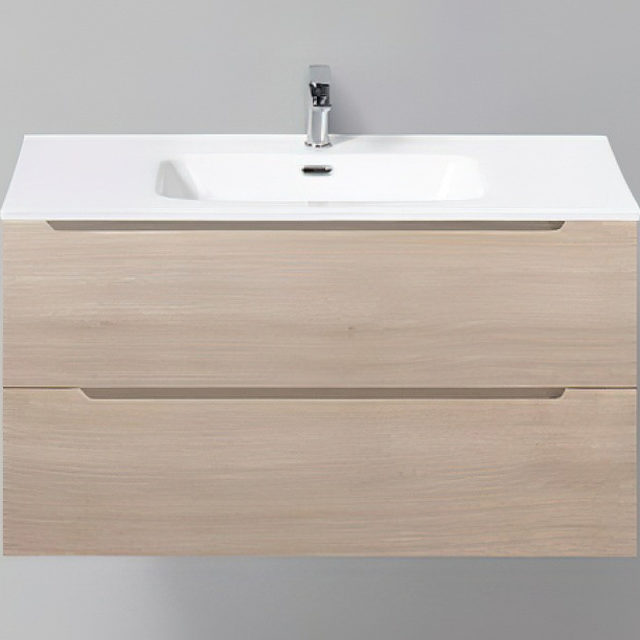Тумба под раковину BelBagno Etna 90 ETNA-900-2C-SO-RG-P подвесная Rovere Grigio
