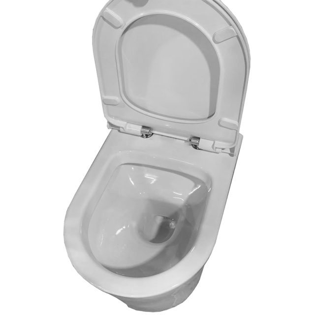 Комплект унитаза Berges Elmas 082169 с инсталляцией Berges Wasserhaus Novum D5 040235 с сиденьем Микролифт и Черной матовой клавишей смыва — изображение 8