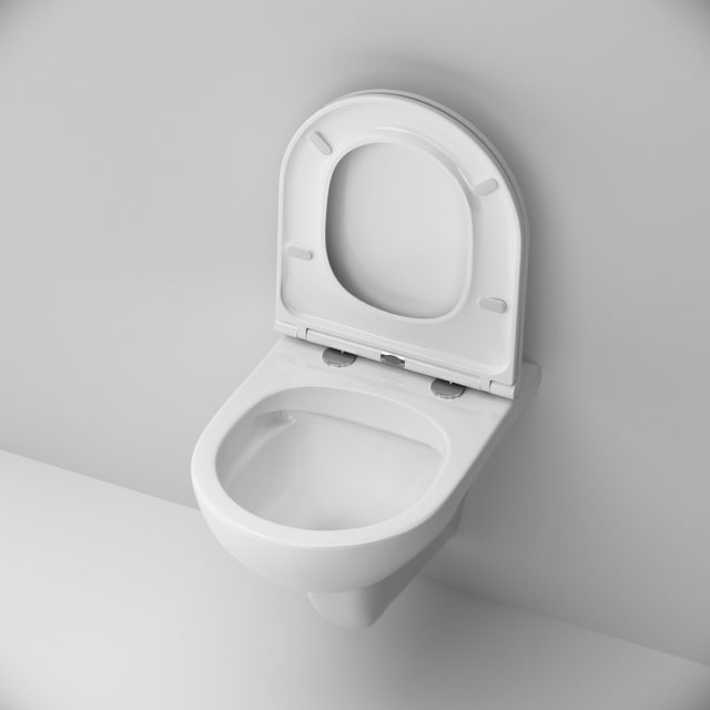 Комплект унитаза с инсталляцией AM.PM Gem FlashClean IS49001.901700 с сиденьем Микролифт и Белой клавишей смыва — изображение 6