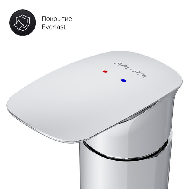 Смеситель на борт ванны AM.PM Inspire V2.0 F50A01300 Хром — изображение 4