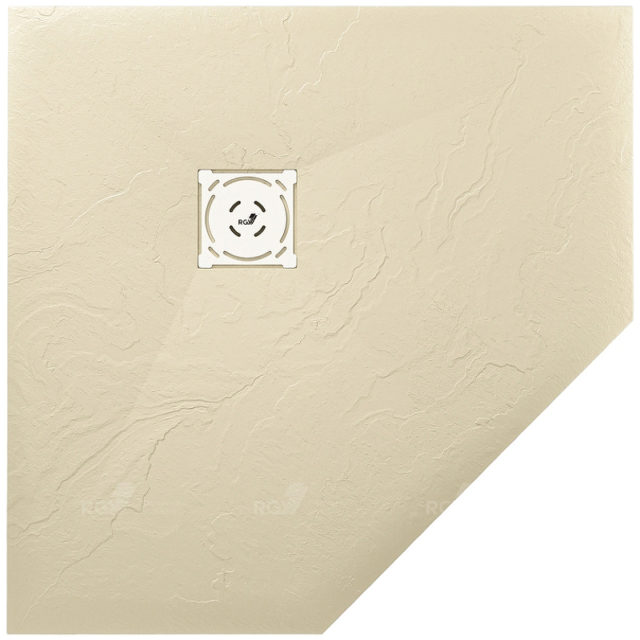 Душевой поддон из искусственного камня RGW Stone Tray ST/T-Be 100x100 16155100-03 Бежевый