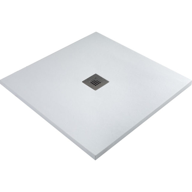 Душевой поддон из искусственного камня Allen Brau Priority 100x90 8.31004-21 Белый камень — изображение 2