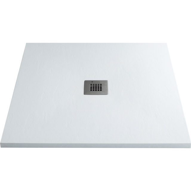 Душевой поддон из искусственного камня Allen Brau Priority 100x100 8.31005-21 Белый камень — изображение 3