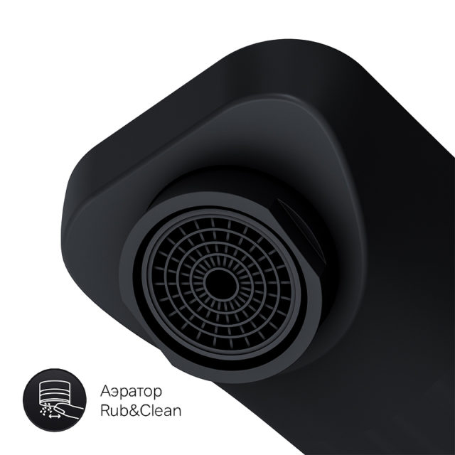 Смеситель для раковины AM.PM Gem F90A72222 Черный матовый — изображение 7